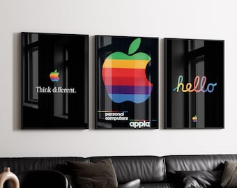 その他 Apple Think different Poster Apple 