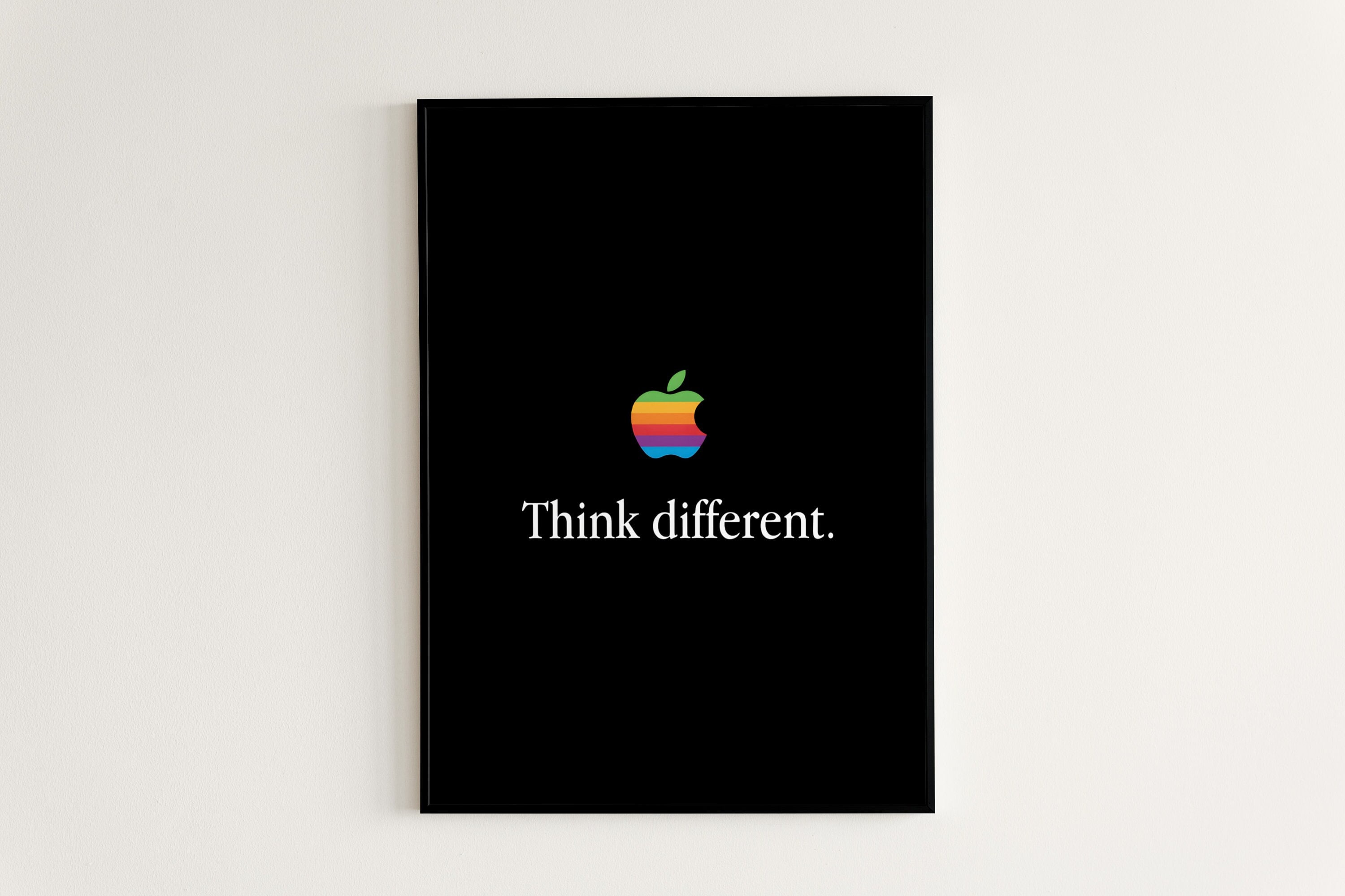 Apple『Think different.』広告用フラッグ（新品） Apple『Think different.』広告用フラッグ（新品） - メルカリ