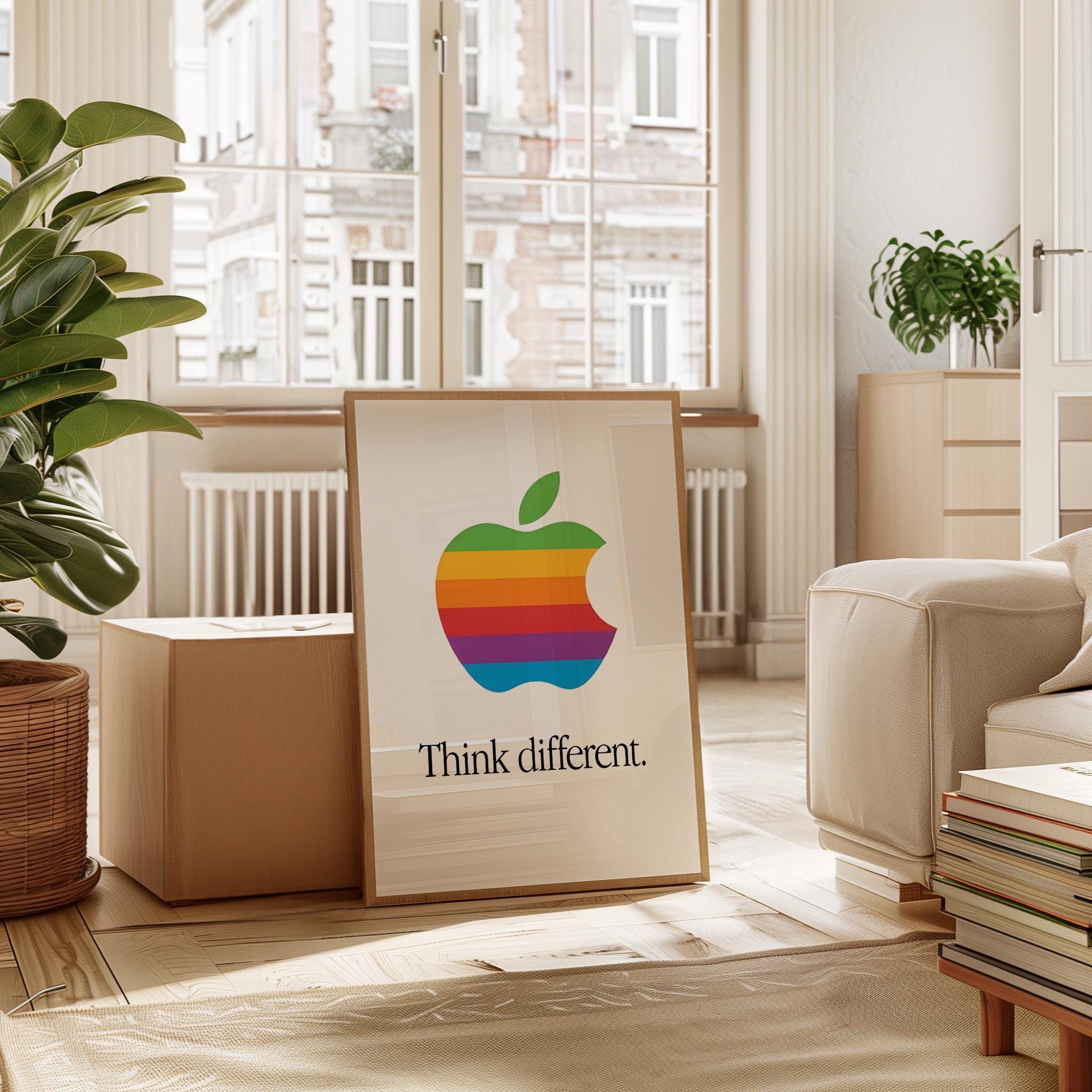 Think different apple poster - Etsy 日本