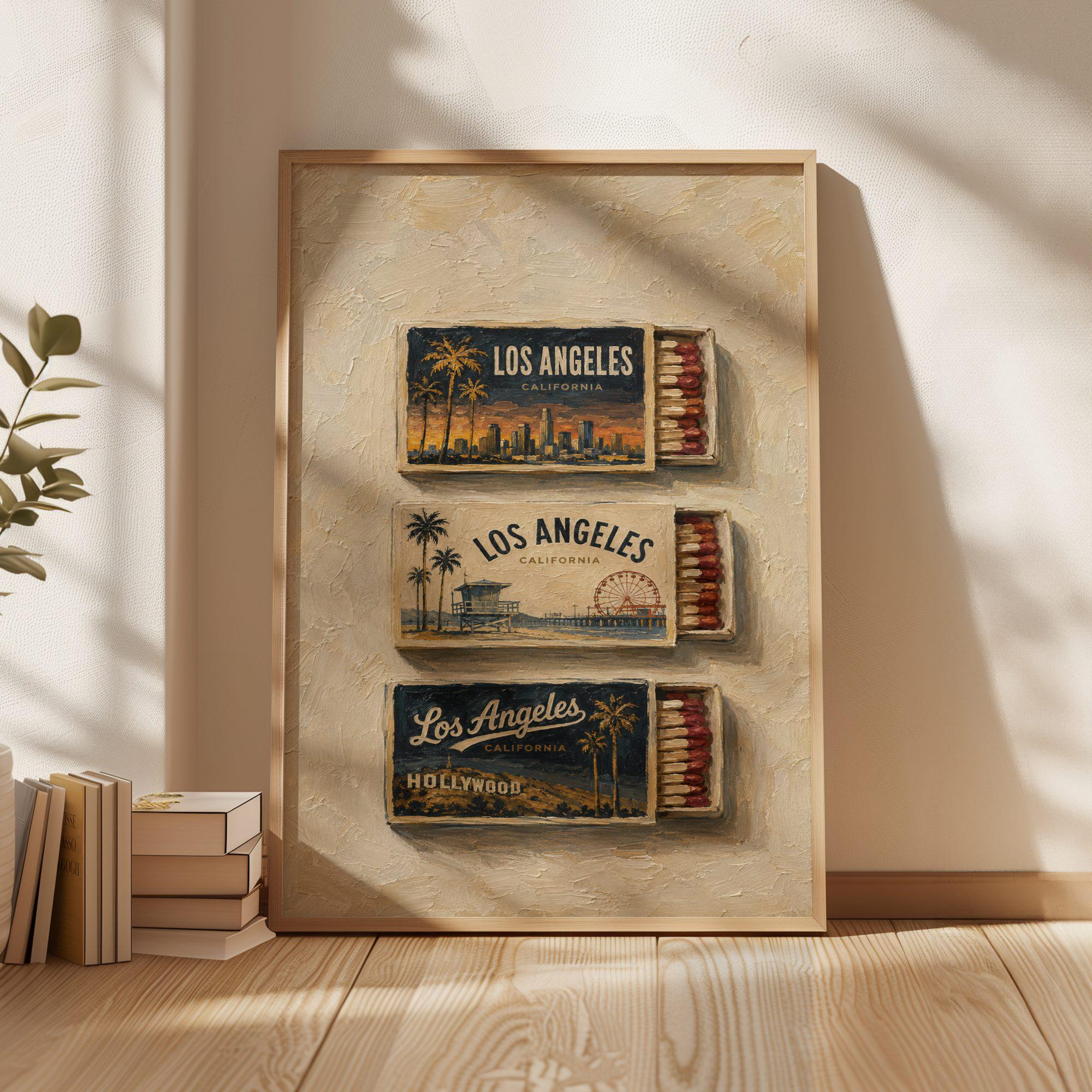 Los Angeles サイン アクリル版 Hollywood Sign Art - Etsy