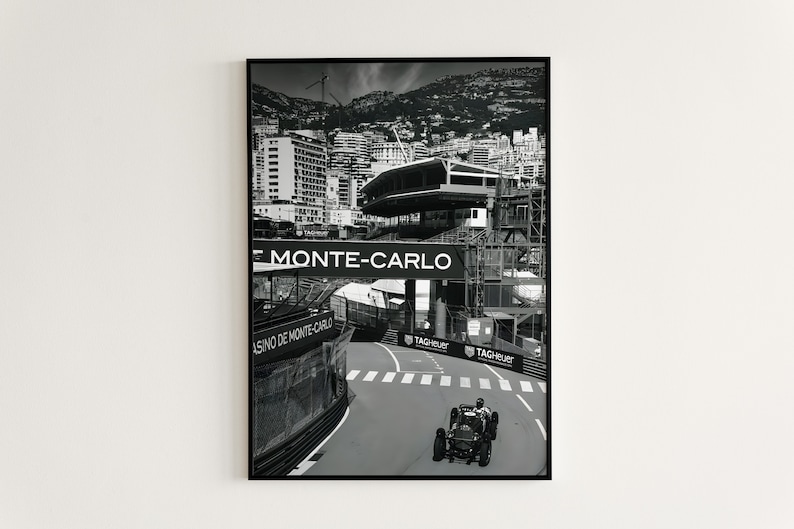 Set of 3 F1 Poster, Formula 1 Poster, Black and White F1 Poster, Vintage F1 Poster, Formula 1 Print, F1 Print, F1 Wall Art, F1 Gift, Formula