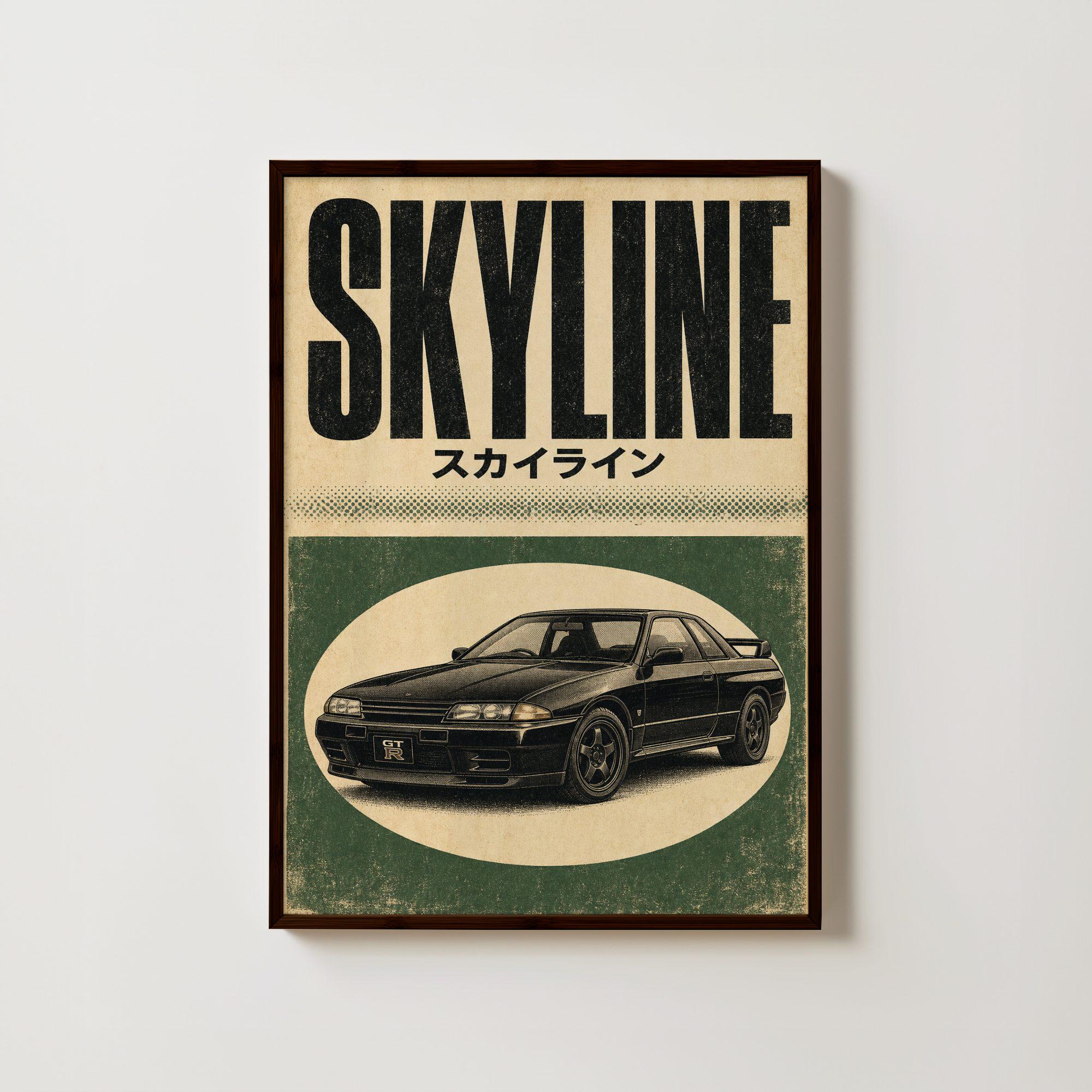 R32 Gtr Poster - Etsy