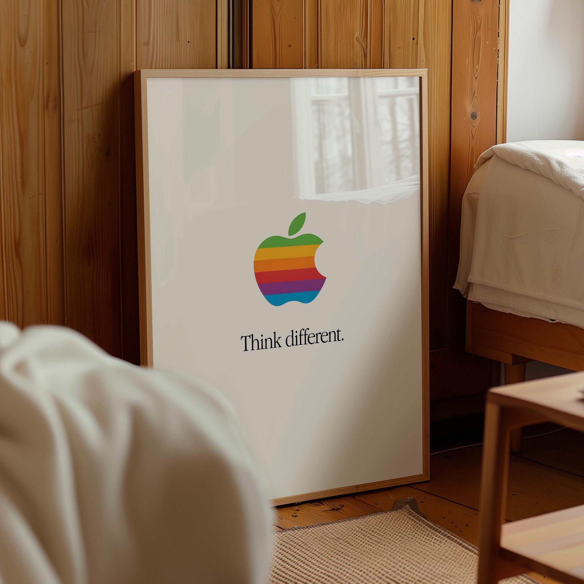 Apple logo poster - Etsy 日本