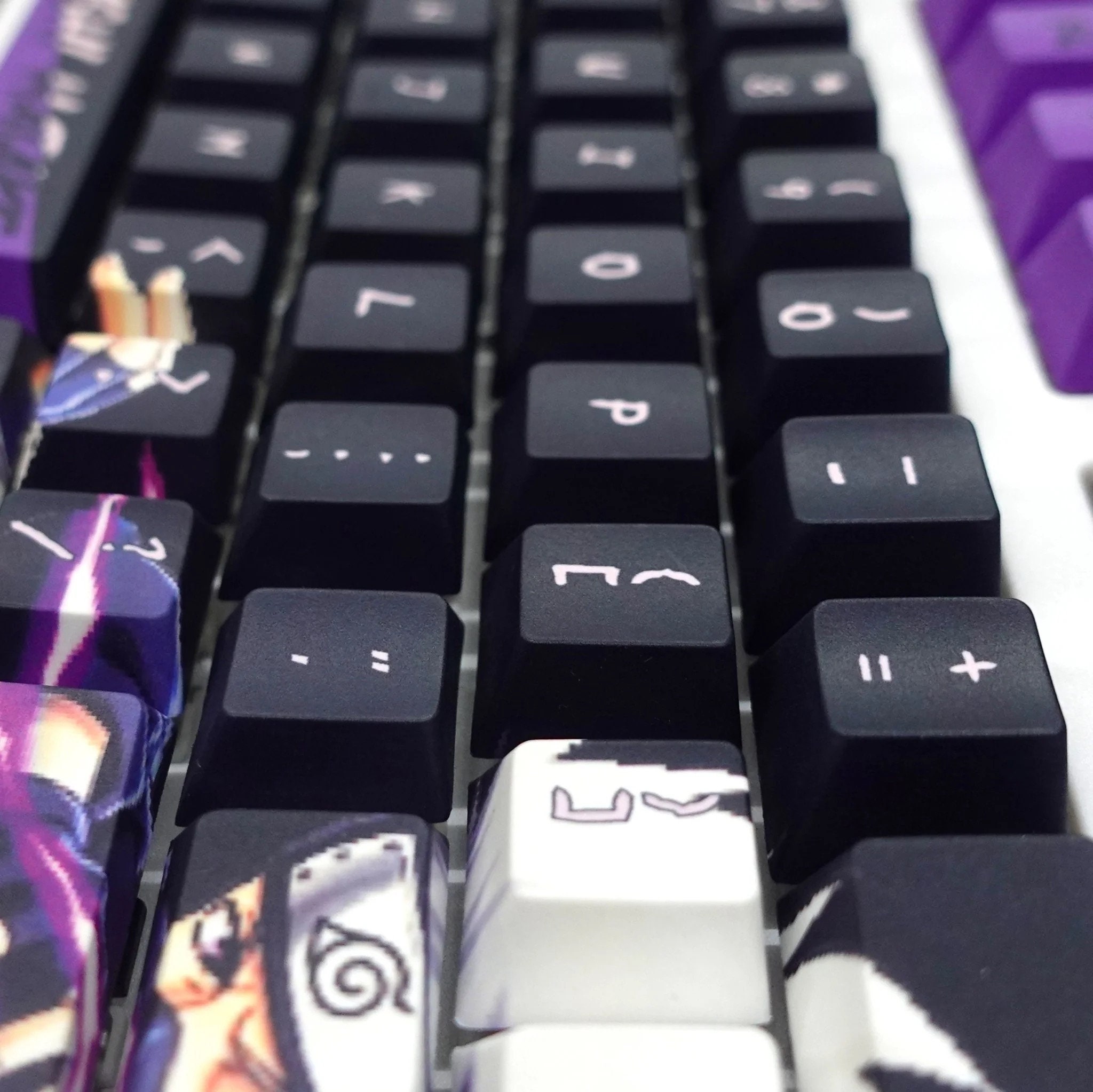 Anime Keycaps Kakashi Hatake, Anime Keycaps, Custom Keycaps Set, Kawaii ...