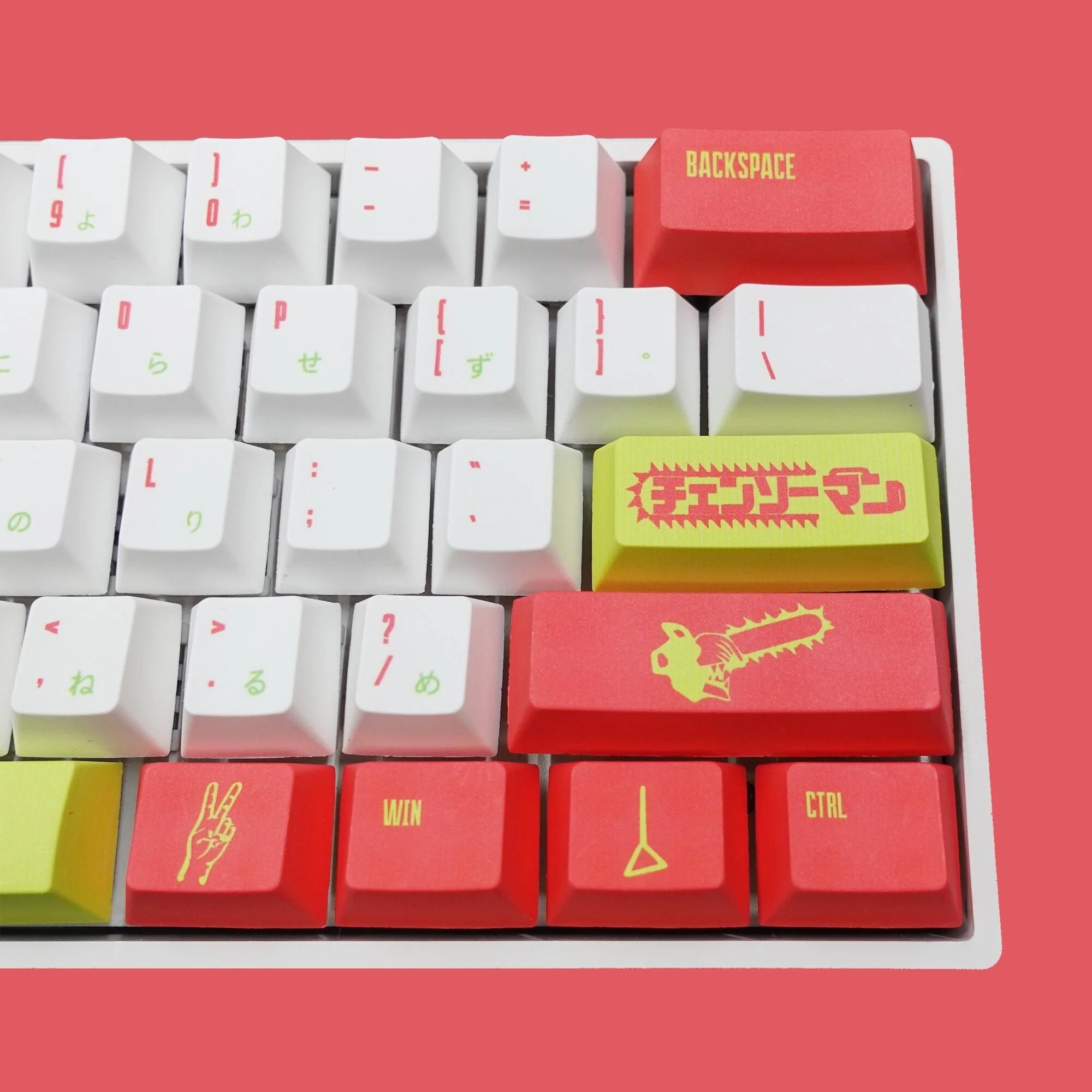 Chainsaw Man Keycaps Chainsaw Man Custom Keycaps Set Anime - Etsy