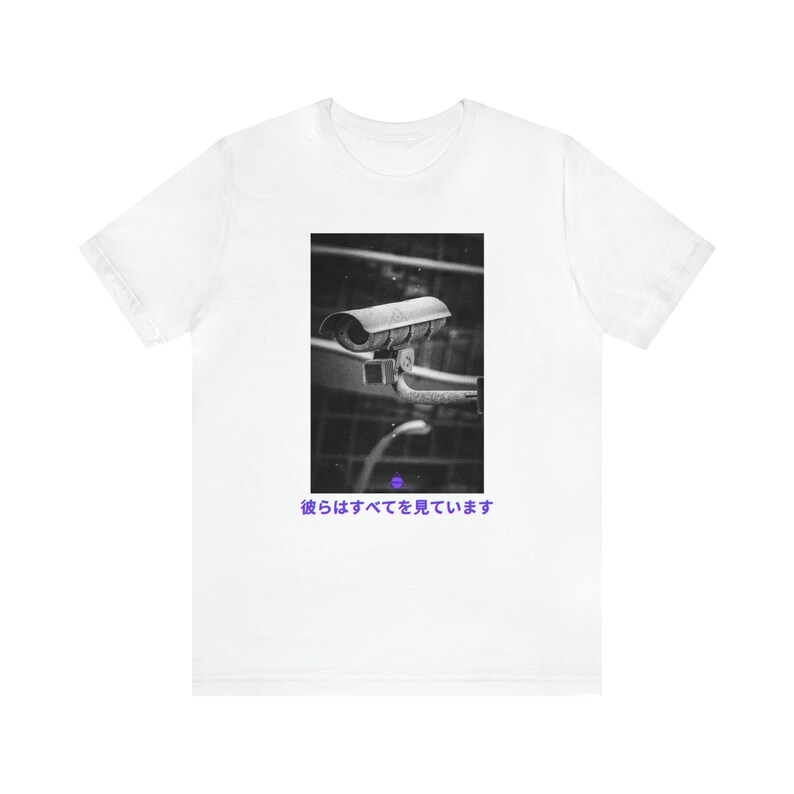 Illuminati T-shirt / Surveillance Camera T-shirt / Black and White ...