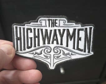 The Highwaymen iron-on patch.