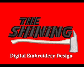 The Shining Axe Embroidery File – Horror Movie Design (Digital Download)
