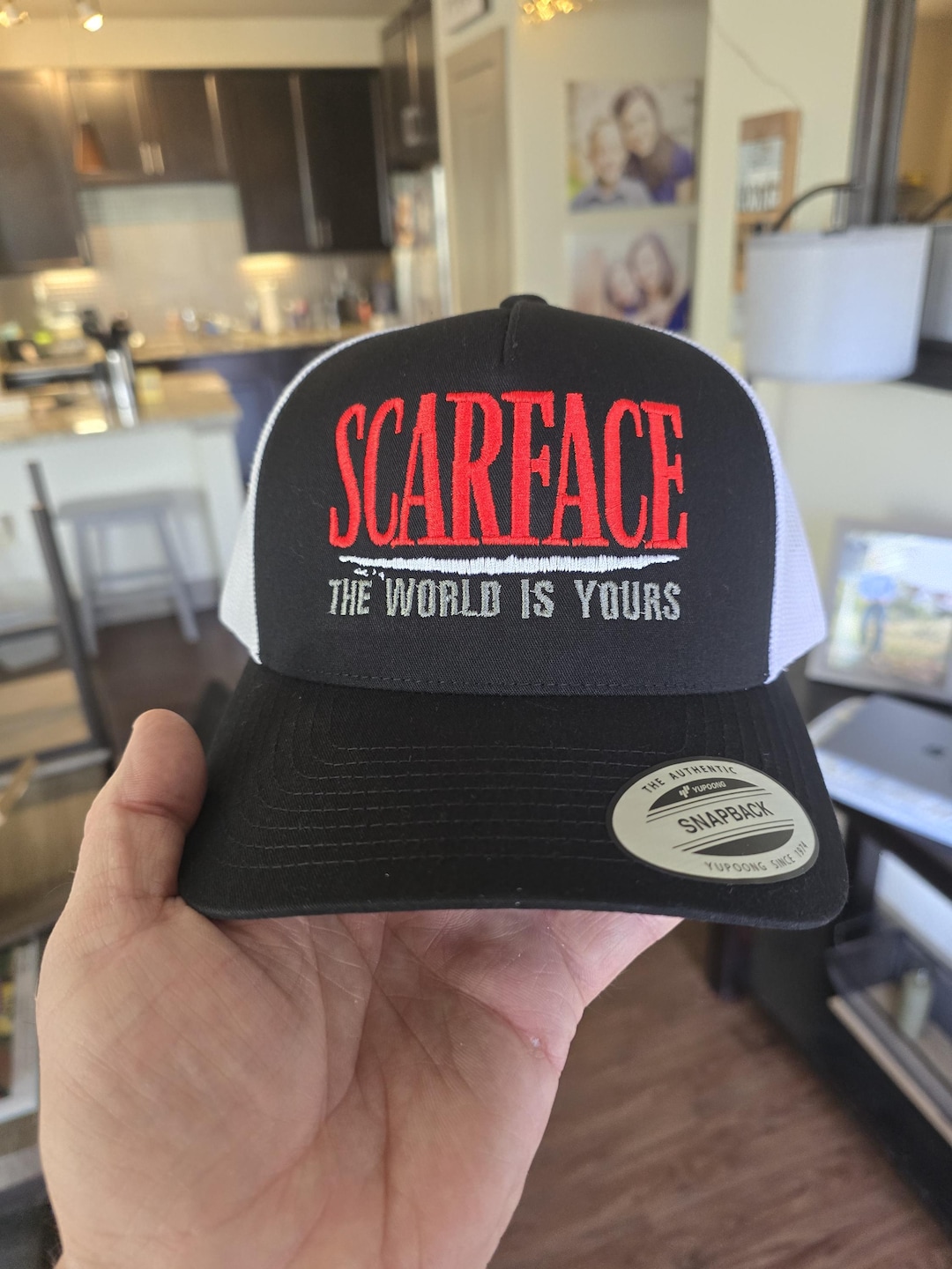 Scarface Movie Hat - 1980s Classic Movie Trucker Cap - Etsy
