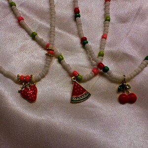 Pack of 3 Fruit Necklaces
