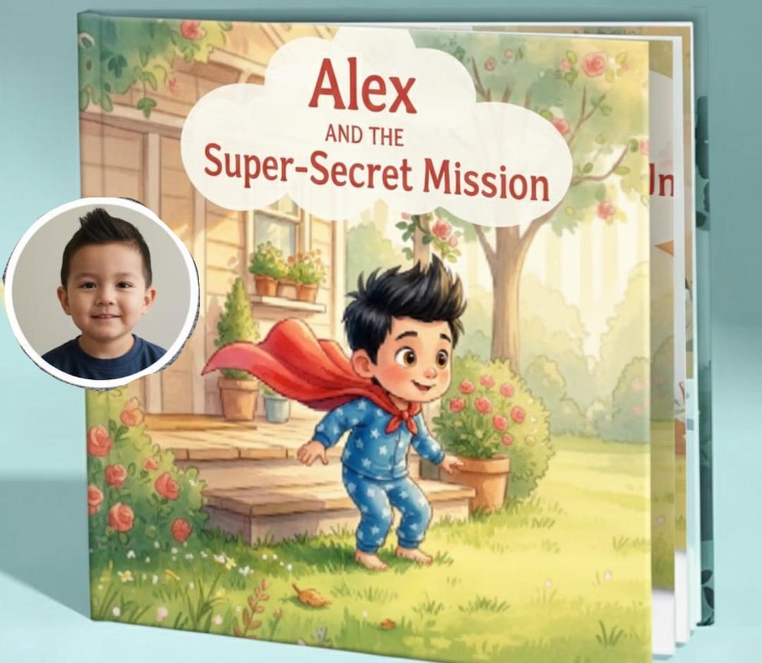Personalized Kids Book, Custom Kids Books, Children Book, Kids Story ...