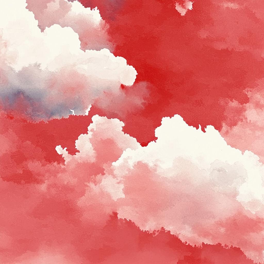 Red and Blue Watercolor Digital Paper - Patriotic Watercolor Textures ...
