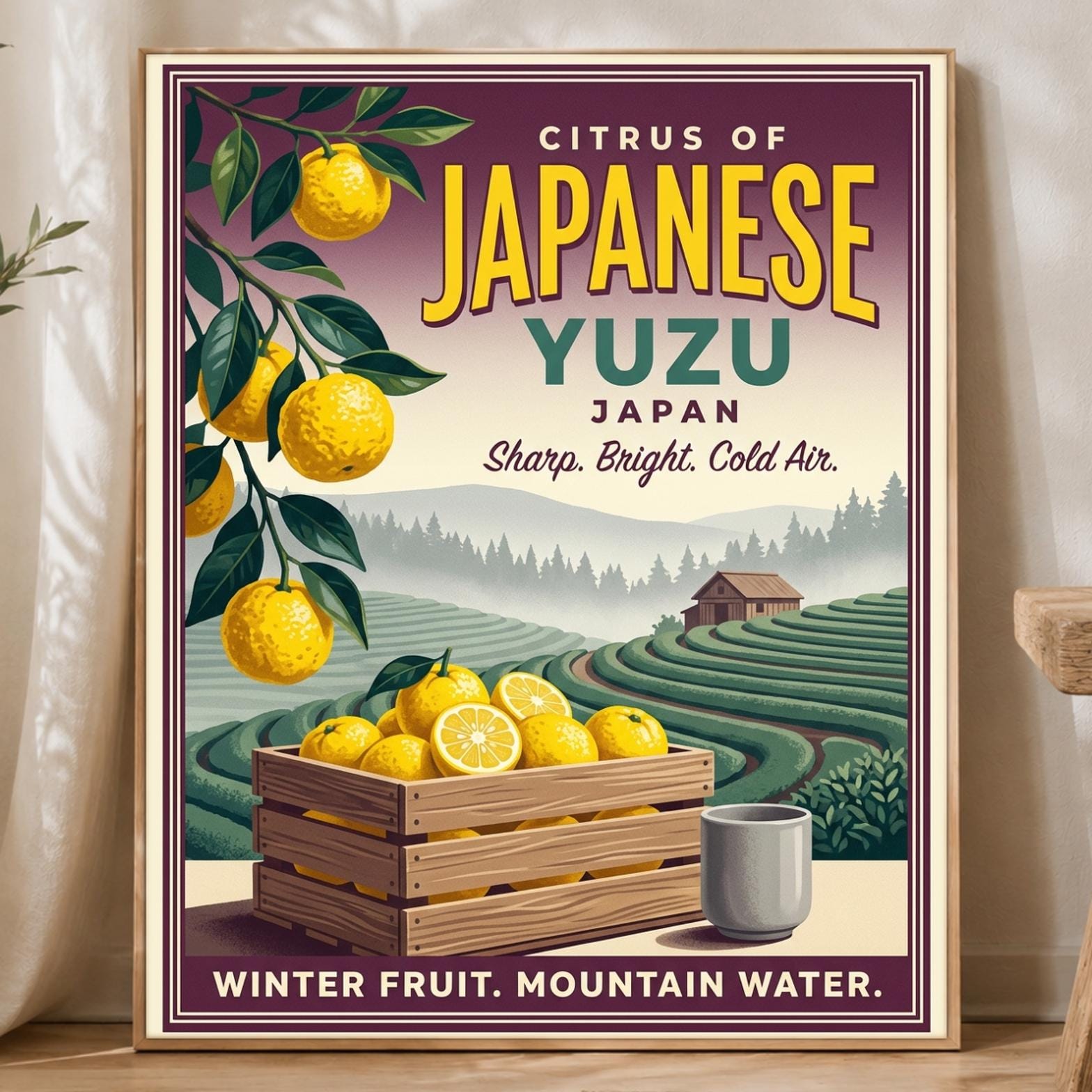 Yuzu Poster - Etsy