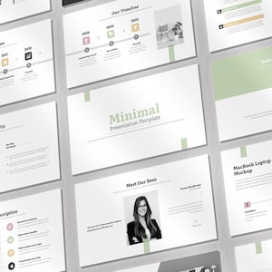 Creative & Minimal Business PowerPoint Template