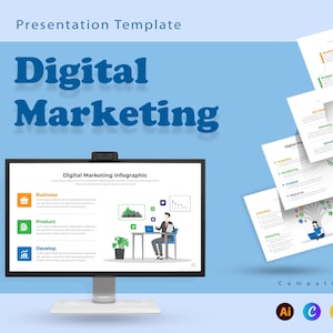 Digital Marketing Infographic Template