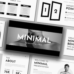 Minimal Basic Business PowerPoint Presentation Template