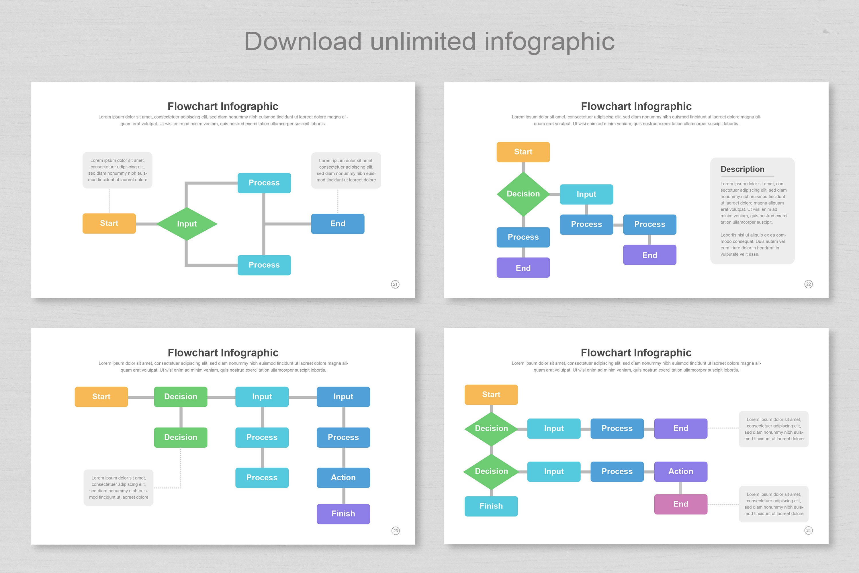 Flowchart Infographic Templates | Powerpoint Presentation Template ...
