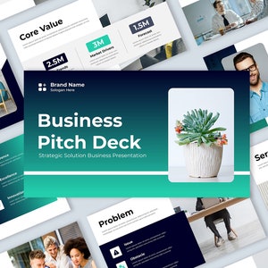 Pitchdeck Sjablonen PowerPoint presentatie