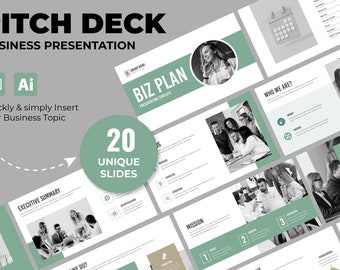 Plantilla de PowerPoint para presentación de negocios