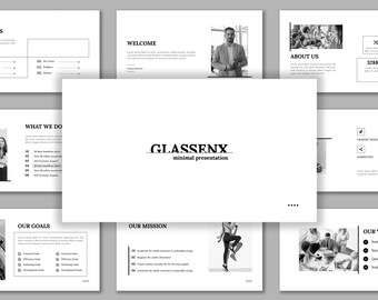 Business Minimal PowerPoint Presentation Template
