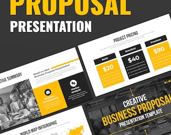 Modèle de présentation de proposition commerciale