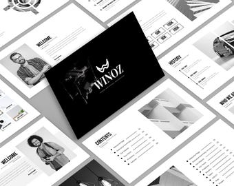 Minimal Business PowerPoint Presentation Template