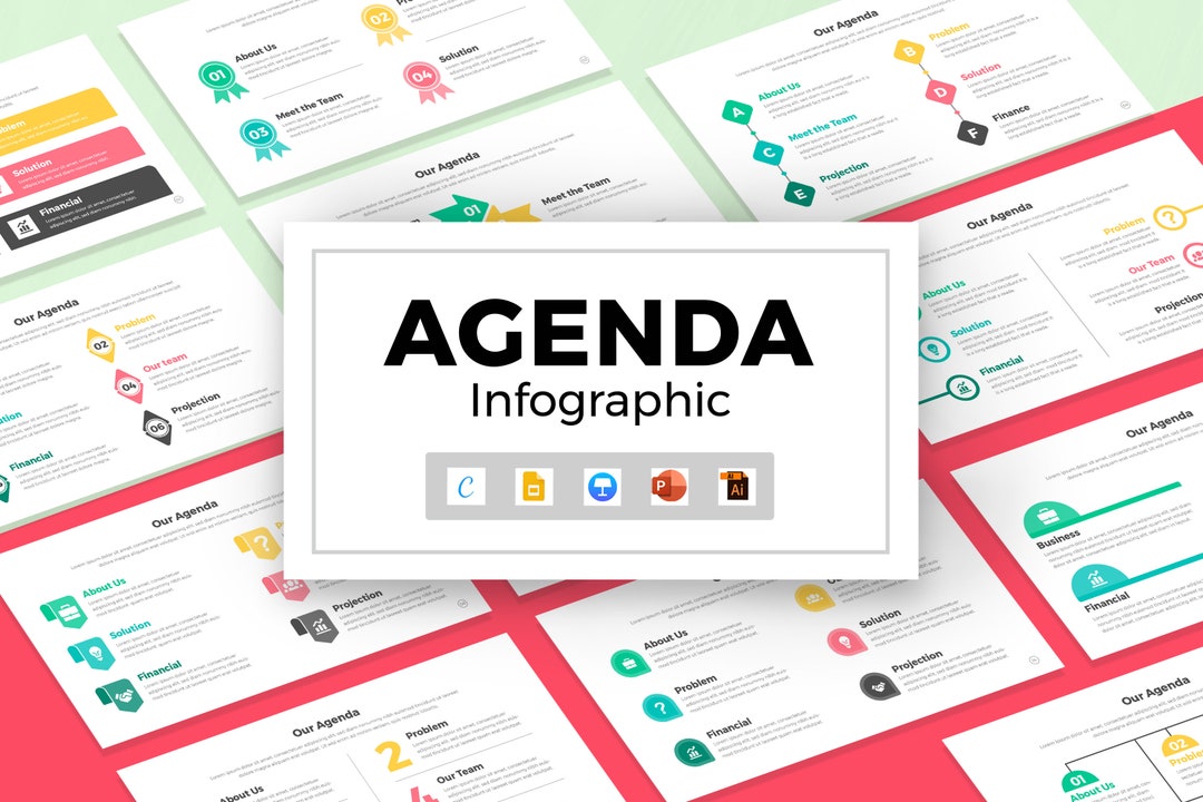 Aganda Infographic Business Presentation - Etsy