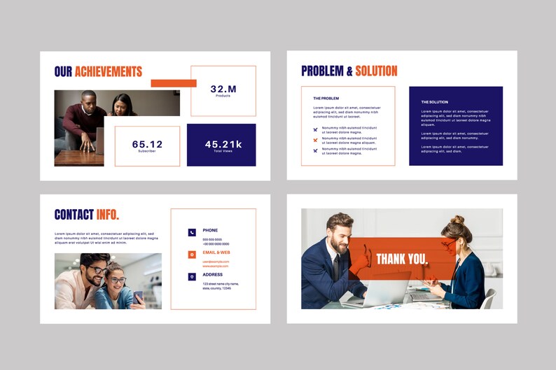 Creative Business Plan Powerpoint Template - Etsy