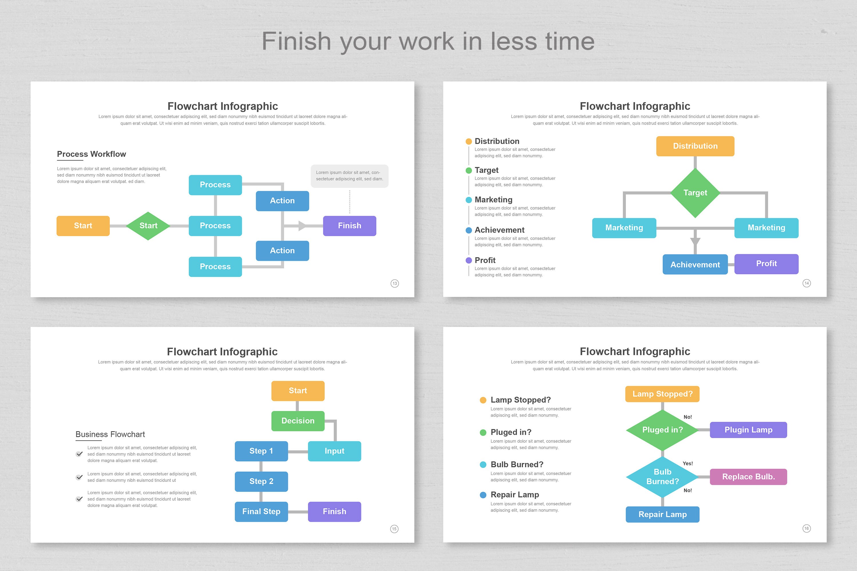 Flowchart Infographic Templates | Powerpoint Presentation Template ...