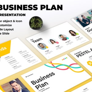 Corporate Business Plan Präsentationsvorlage