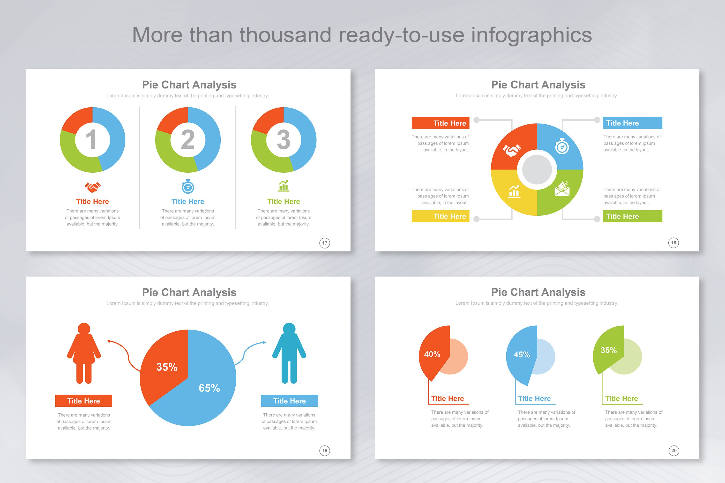 Pie Chart Infographic Templates | Powerpoint Presentation Template ...