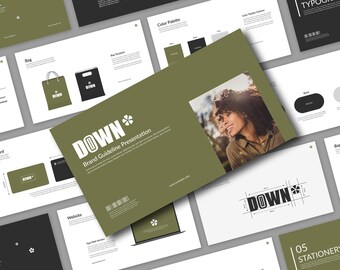 Brand Guideline PowerPoint Template