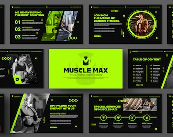 Gym & Fitness Presentation Template