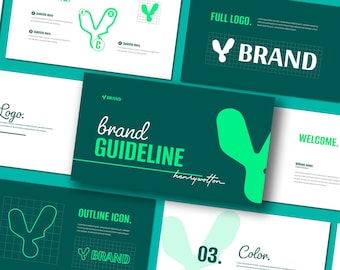 Brand Guideline Presentation | PowerPoint File | Illustrator
