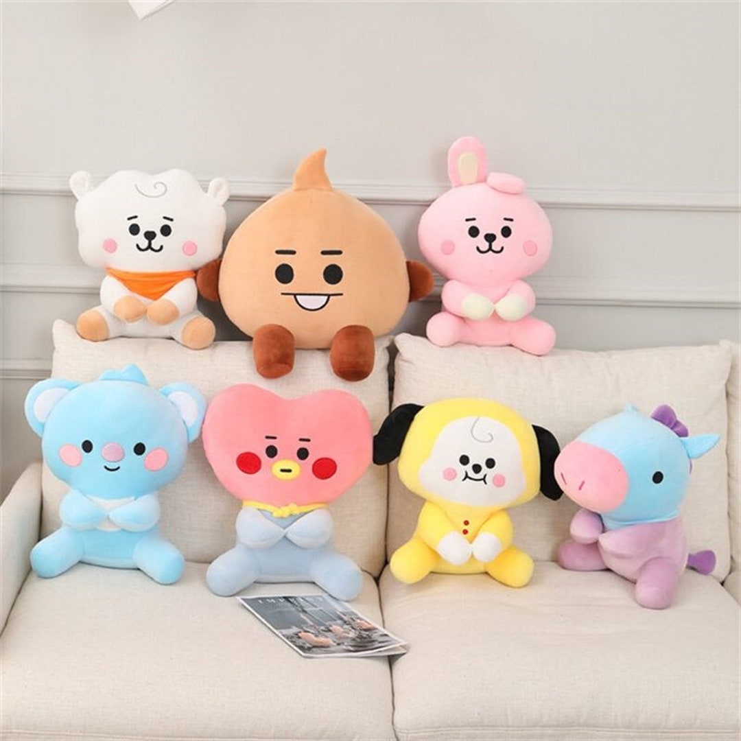 BT21 Plushie BTS Plushie Kpop Gift Korean Kawaii Gift Kpop Fan Etsy