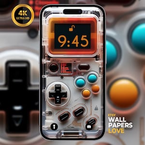 Sfondo Gameboy 4K Mobile Screensaver per Iphone e telefoni Android