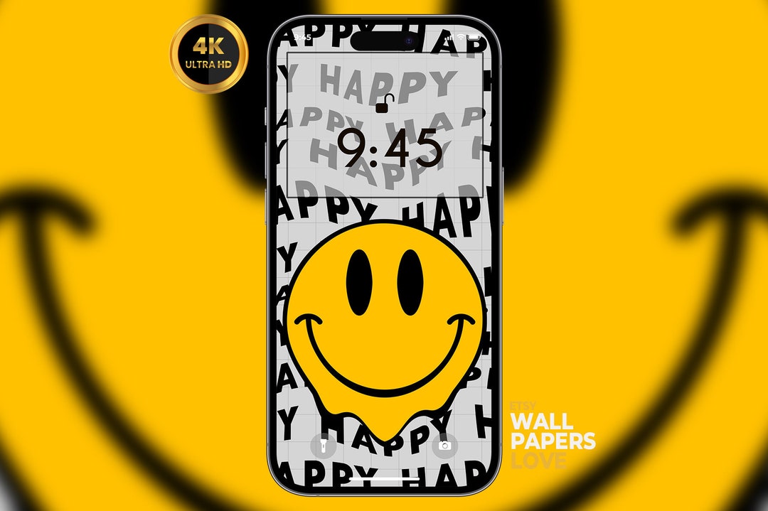 4K Smile Emoji Mobile Wallpapers - Etsy