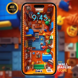 Sfondo mobile 3D per telefoni Iphone e Android