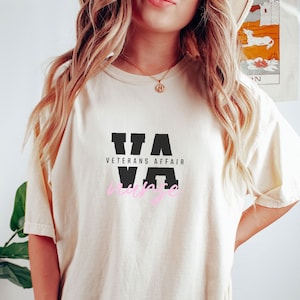 VA Nurse Shirt, Nurse Appreciation Gift, Registered Nurse Tee, Nurse Grad Gift for Her, Nurse Student Tshirt, Veterans Affair Nurse T-shirt