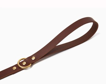 Leather Dog Lead - Multi Pet - Long Length - Various Widths & Colours