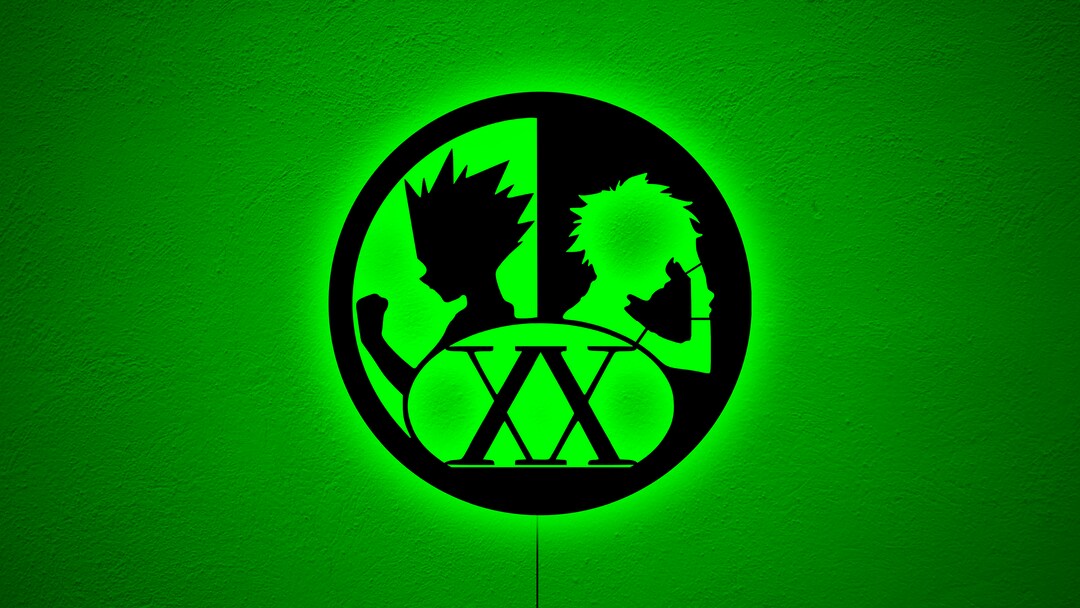 3D Illusion Wall Sign LED Anime Anime Wall Light 3D Led Etsy