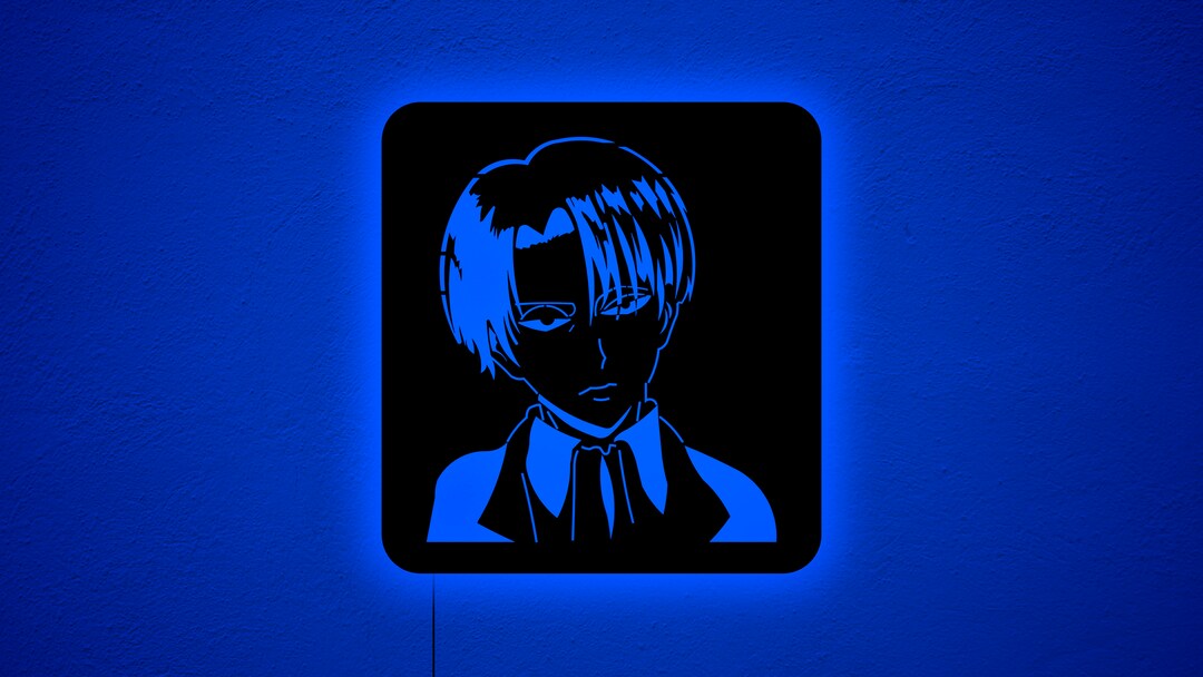 3D Illusion Wall Sign LED Anime Anime Wall Light 3D Led Etsy