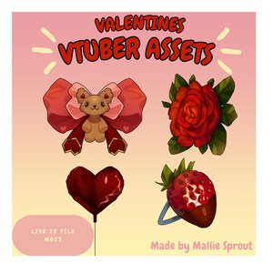 Vtuber Asset VALENTINES-PAKET - Live 2D