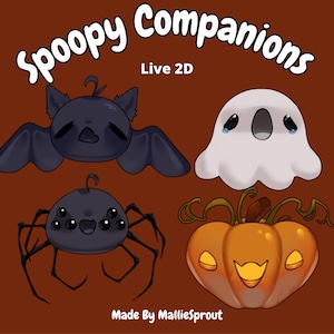Spoopy Companions Live 2D - Halloween