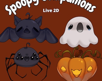 Spoopy Companions Live 2D - Halloween