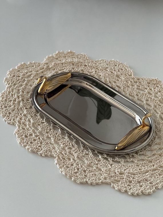 Silver-Plated Foie Gras Tray