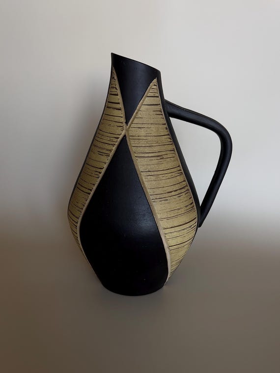 Vintage German Ceramic Pitcher