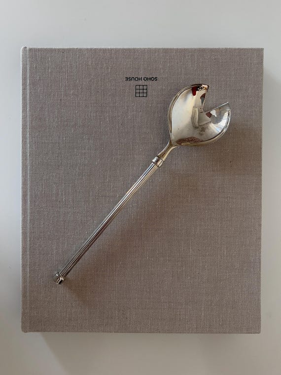 Mid Century Silver Plated Serving Spoon/Fork