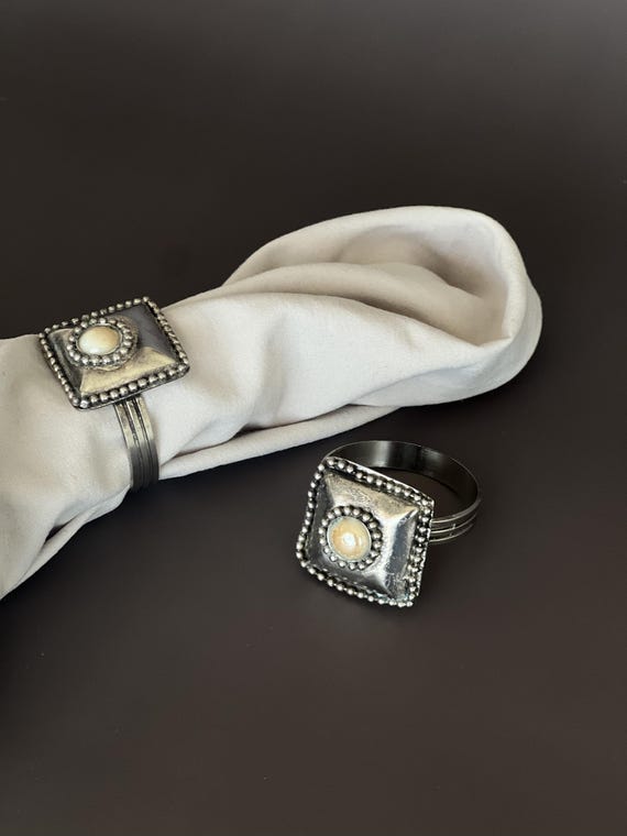 Pair of Vintage Napkin Rings