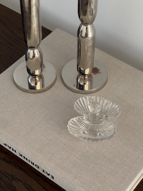 French Vintage Salt and Pepper Dish
